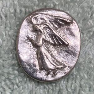 Silver Angel Coin